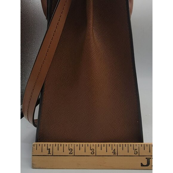 Michael Kors Studio Mercer Large Tote Bag Acorn - Picture 14 of 15